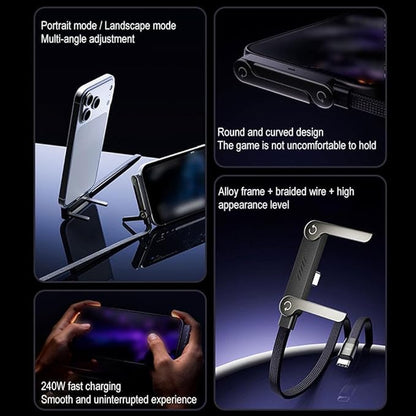 Invisible Holder Charger Cable with Stand