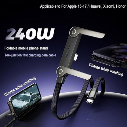 Invisible Holder Charger Cable with Stand